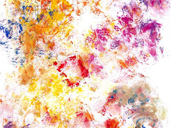 Exerimental coloful art